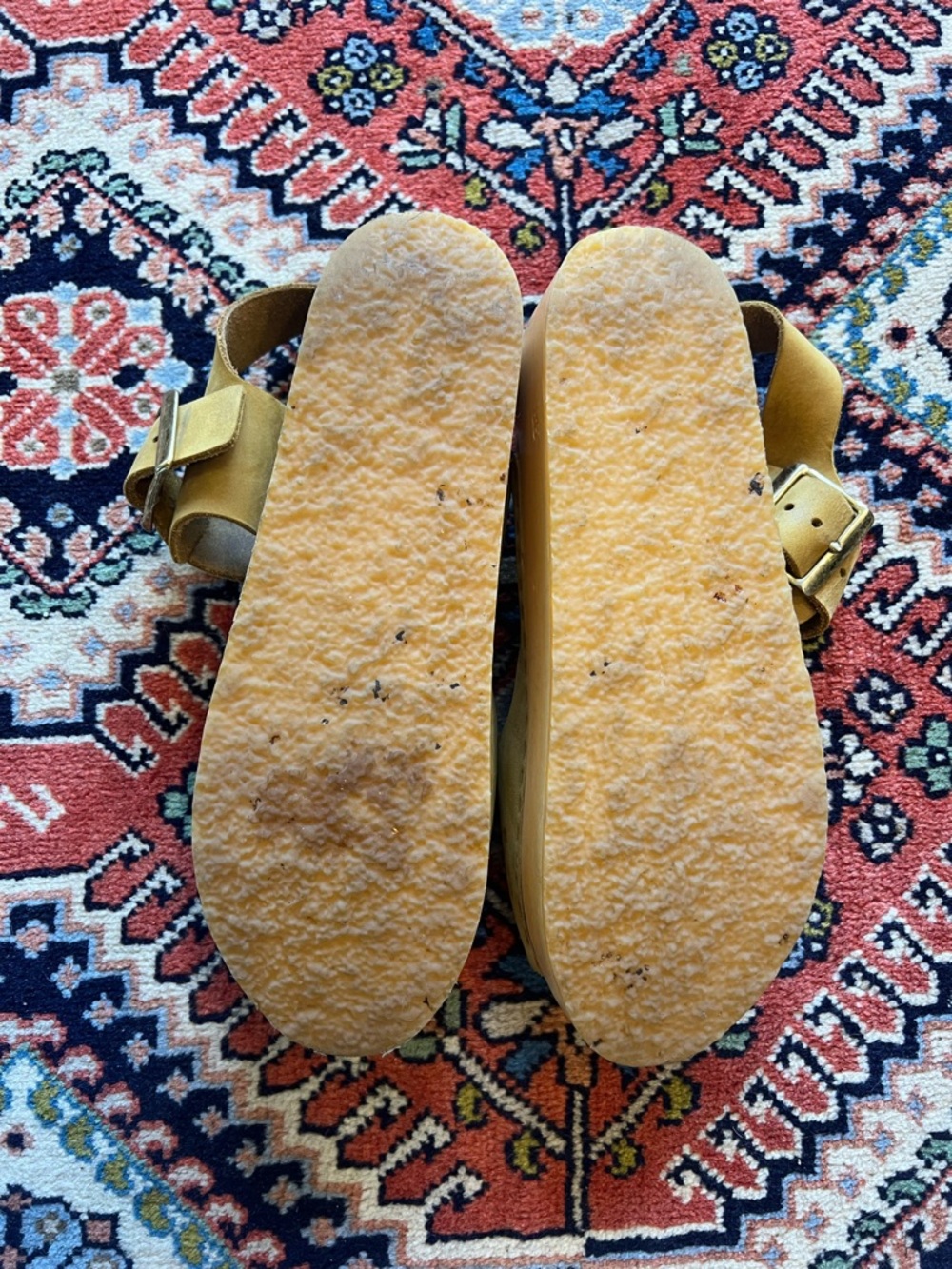 Bryr Ursi Fennel Suede Platform Sandal Clogs - Picture 6 of 7